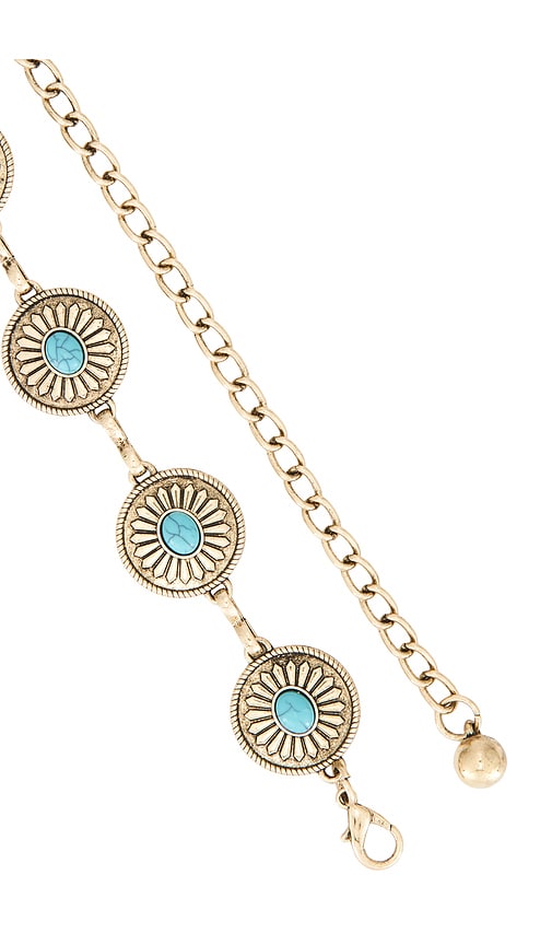 view 3 of 3 Lovers + Friends Diane Belt in Blue Gold