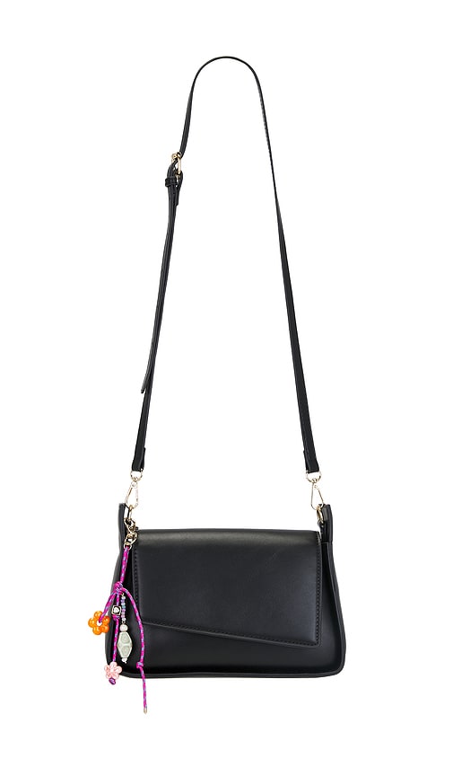 view 4 of 4 Claire Bag Charm in Gold Pink