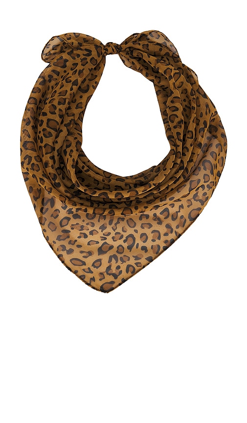 Roxie Headscarf in Brown.
