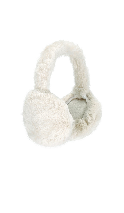 view 3 of 3 Brielle Ear Muff in White