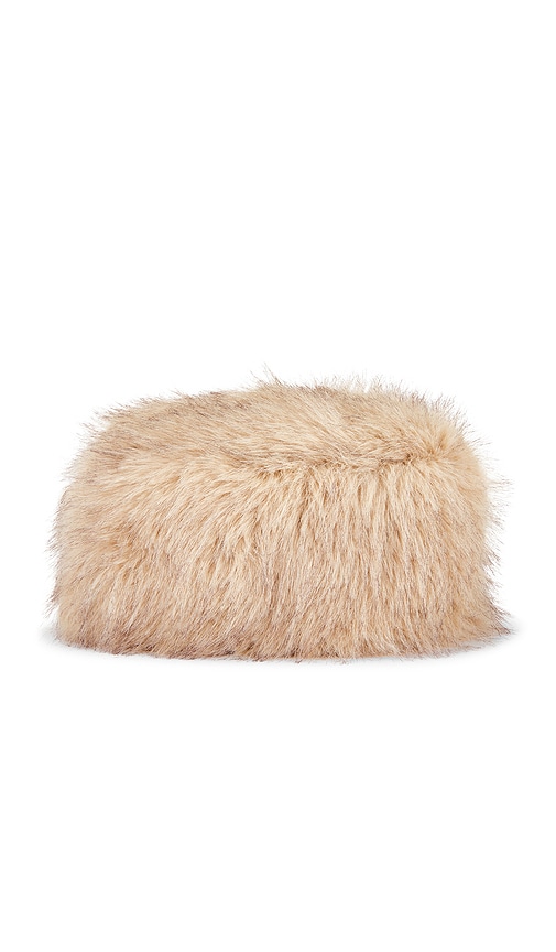 Lovers & Friends Clara Faux Fur Hat In Brown