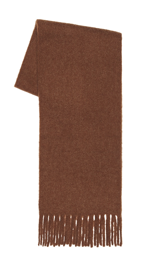 view 2 of 3 Louisa Scarf in Dark Brown