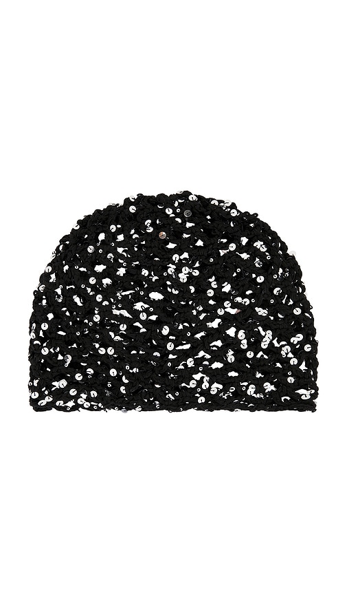 view 2 of 3 Tanya Crochet Hat in Black