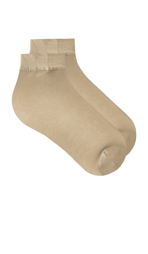 view 1 of 3 Grace Sheer Sock in Brown