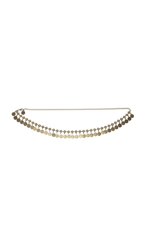 Lovers and Friends Wendy Chain Belt in Gold