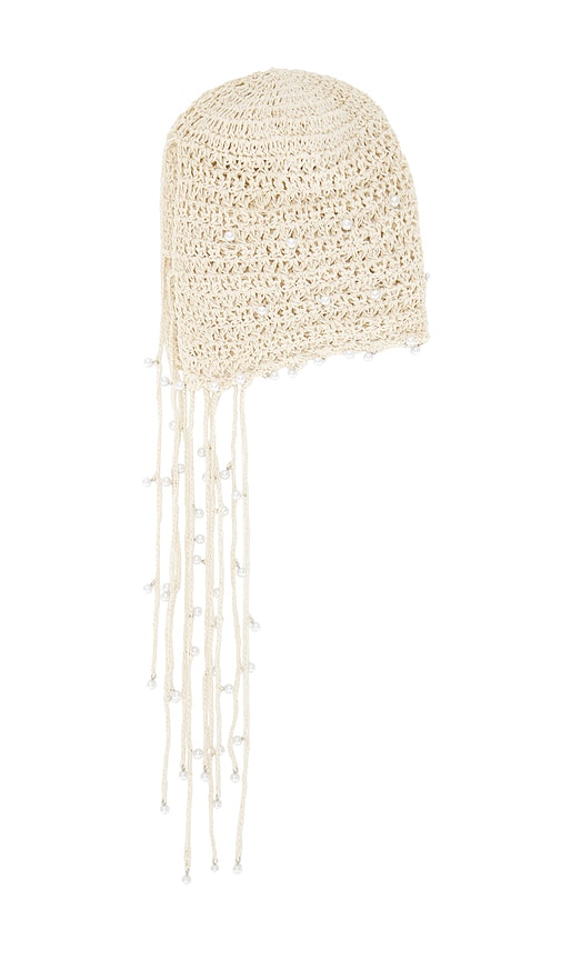 view 4 of 4 Mira Crochet Hat in Cream