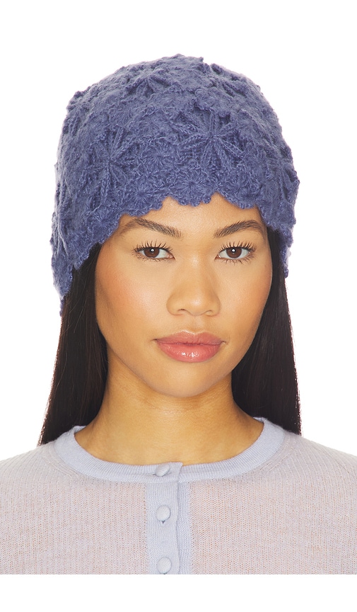 view 1 of 3 Juliet Crochet Hat in Blue