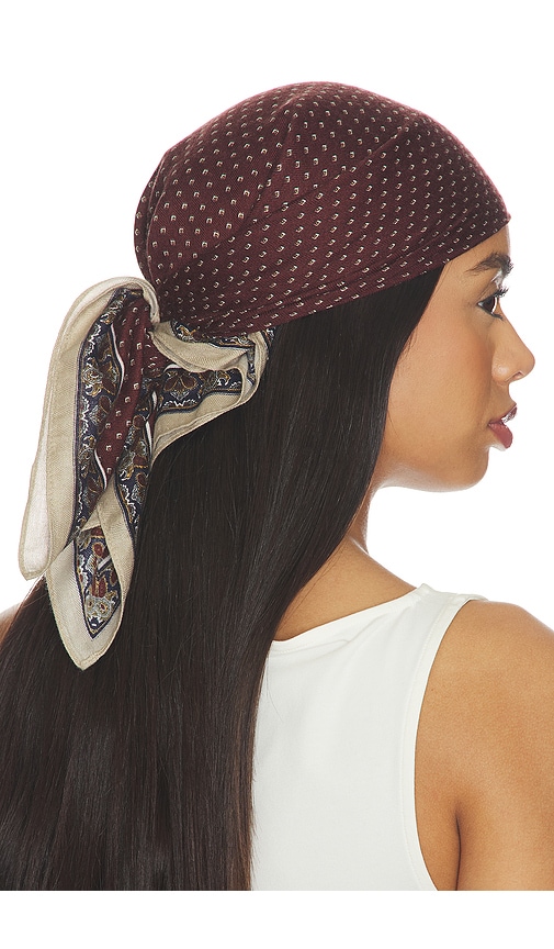 view 2 of 4 Olivia Scarf in Brown Multi