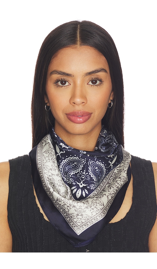 view 1 of 4 Juliana Scarf in Navy