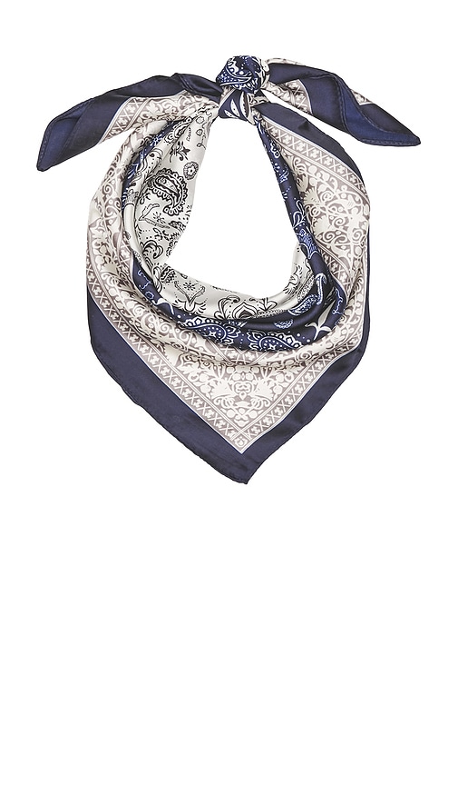 view 3 of 4 Juliana Scarf in Navy