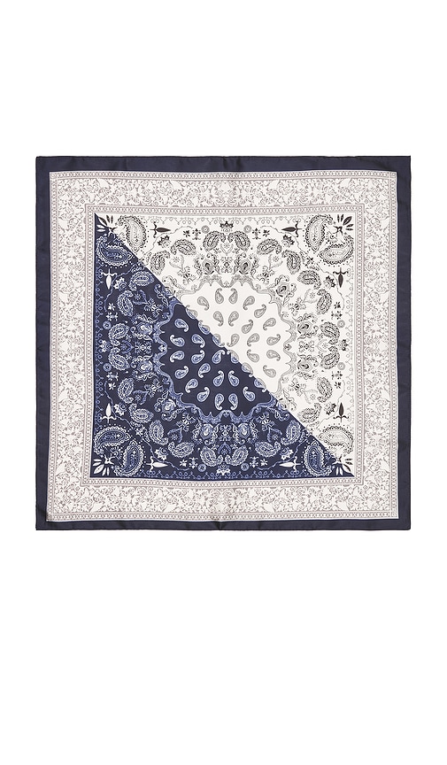 view 4 of 4 Juliana Scarf in Navy