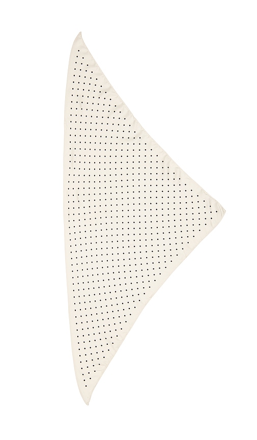 view 2 of 2 Lola Triangle Scarf in Ivory