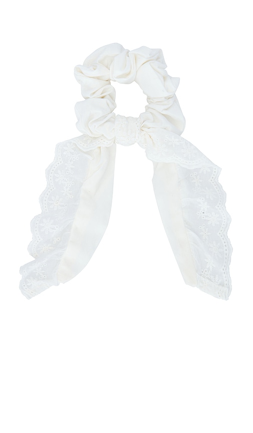 view 1 of 2 Celia Scrunchie in Ivory