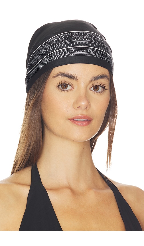 view 2 of 4 Alba Triangle Scarf in Black