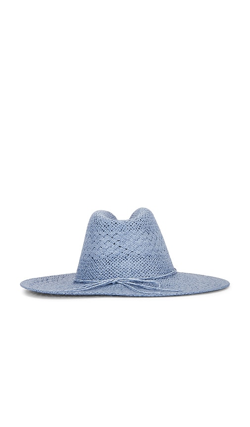 view 3 of 3 Idel Wide Brim Hat in Blue