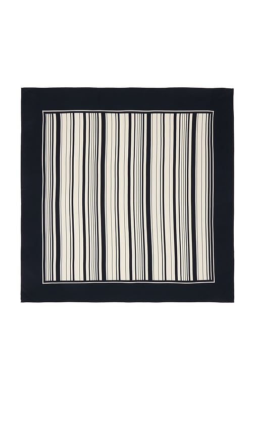 view 2 of 2 Carmel Scarf in Navy & Ivory