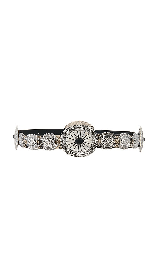 view 2 of 3 Gypsy Buckle Belt in Black & Snake