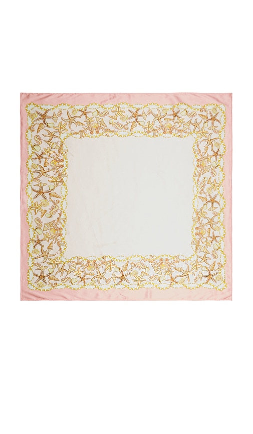 view 2 of 2 Reese Scarf Top in Baby Pink Scarf Print