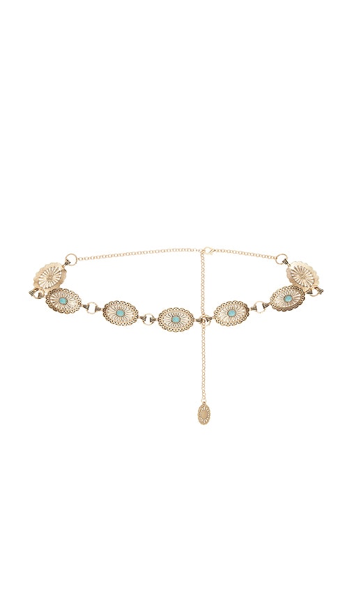 Lovers and Friends CEINTURE REN en Metallic Gold 73$