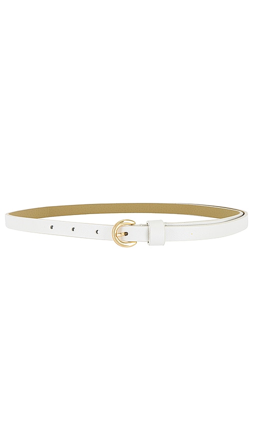 view 1 of 3 Twila Belt in White & Gold
