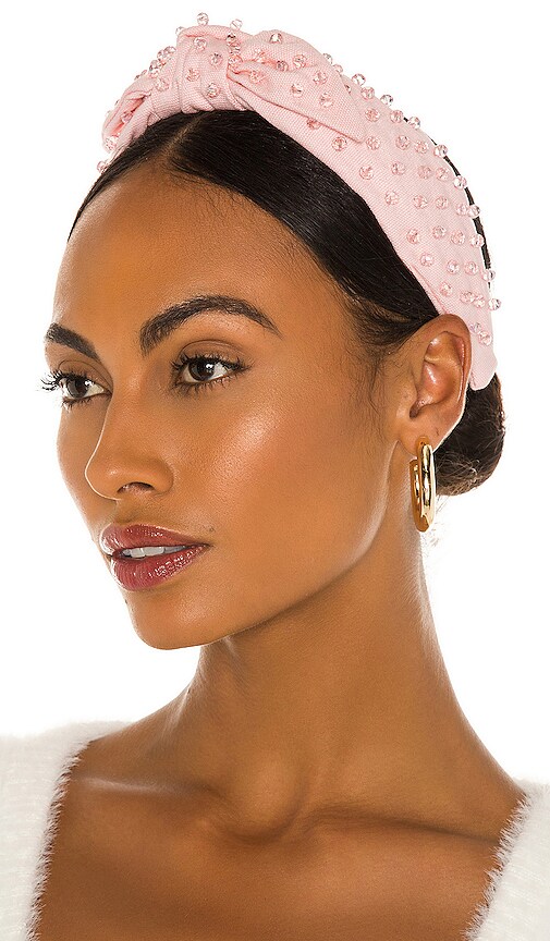 view 1 of 3 Alicia Headband in Blush Pink