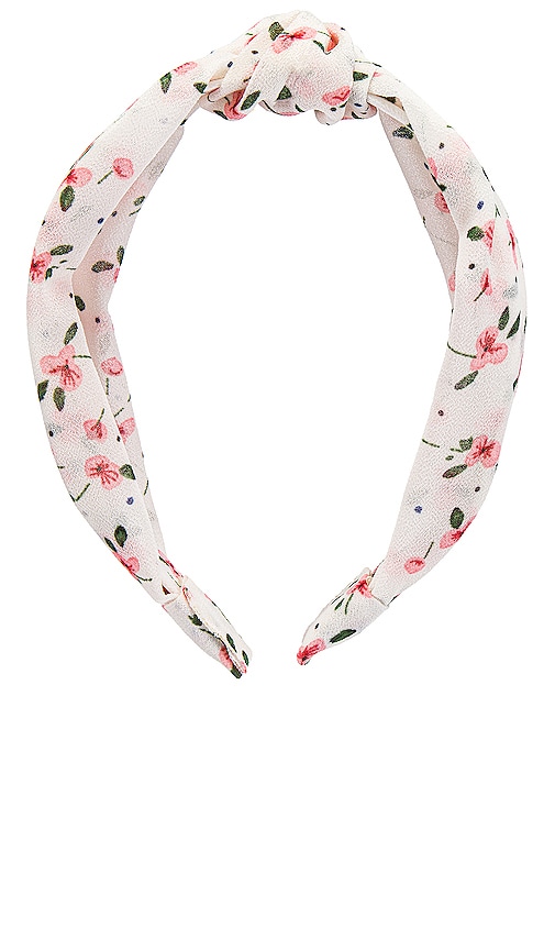 view 2 of 3 Jessie Headband in White Floral