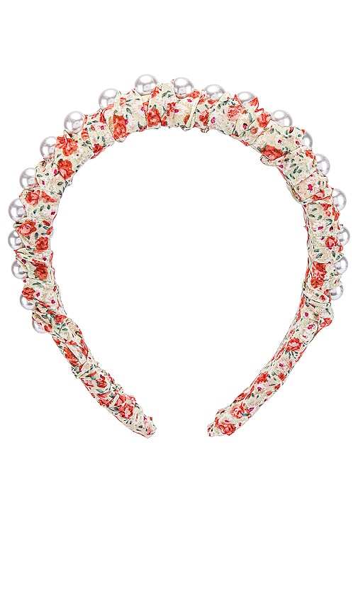 view 2 of 3 Riona Headband in Pink Floral