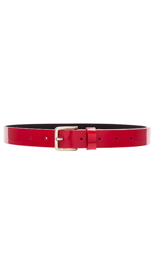 view 1 of 3 June Belt in Red Patent