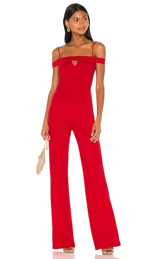 view 1 of 3 Gwyneth Jumpsuit in Red