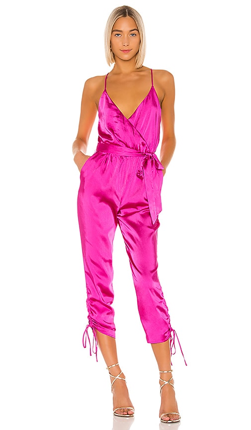 view 1 of 3 Tony Jumpsuit in Magenta Pink