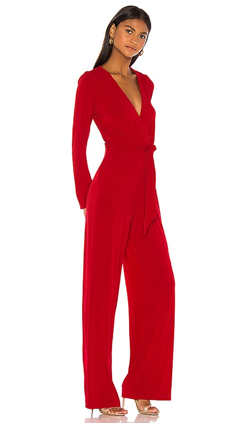 view 2 of 3 Retrograde Jumpsuit in Red