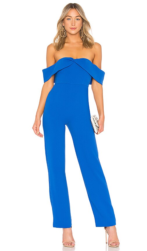 view 1 of 3 Danica Jumpsuit in Cerulean Blue