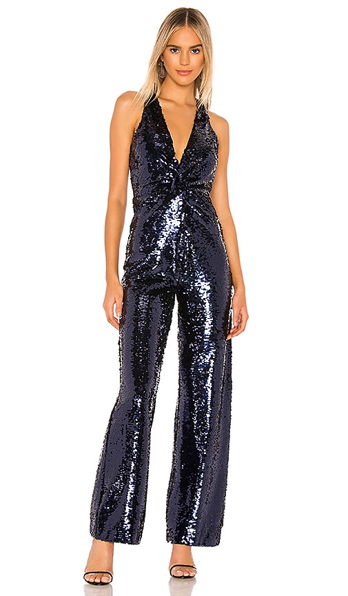 view 1 of 4 Trish Jumpsuit in Sapphire Blue
