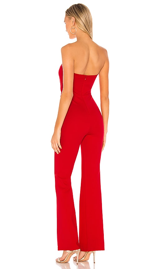 view 3 of 3 Brigid Jumpsuit in Cherry Red