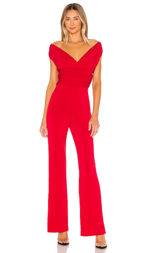 Lovers and Friends Croft Jumpsuit in Carmine Red | REVOLVE