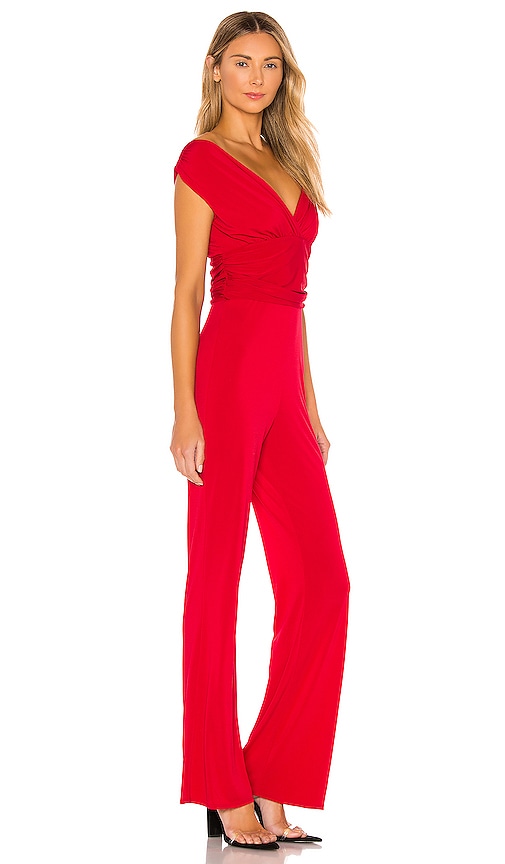 view 2 of 3 Croft Jumpsuit in Carmine Red