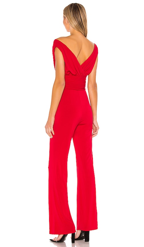 view 3 of 3 Croft Jumpsuit in Carmine Red