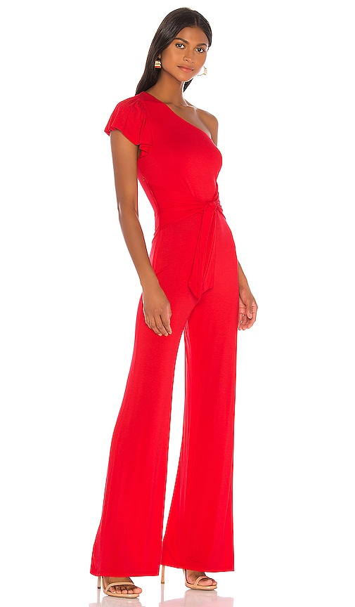 view 2 of 3 Bethany Jumpsuit in Red