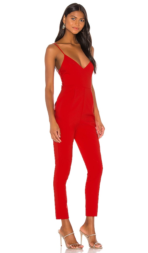 view 2 of 3 Norrie Jumpsuit in Red