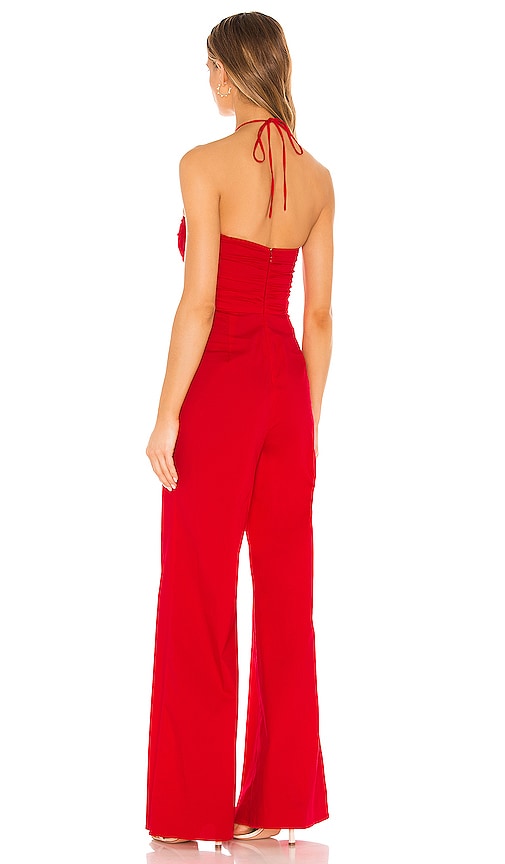 view 3 of 3 Kris Jumpsuit in Cherry Red
