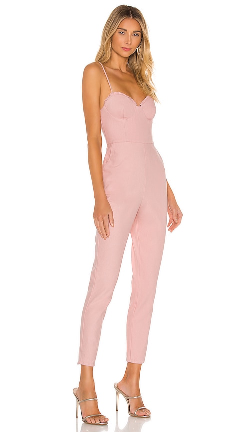 view 2 of 3 Sydney Jumpsuit in Rose Pink