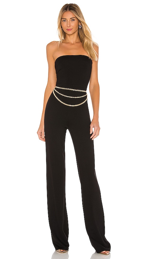 view 1 of 4 Checkmate Jumpsuit in Black