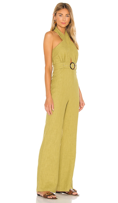 view 2 of 3 Tilly Jumpsuit in Sage Green