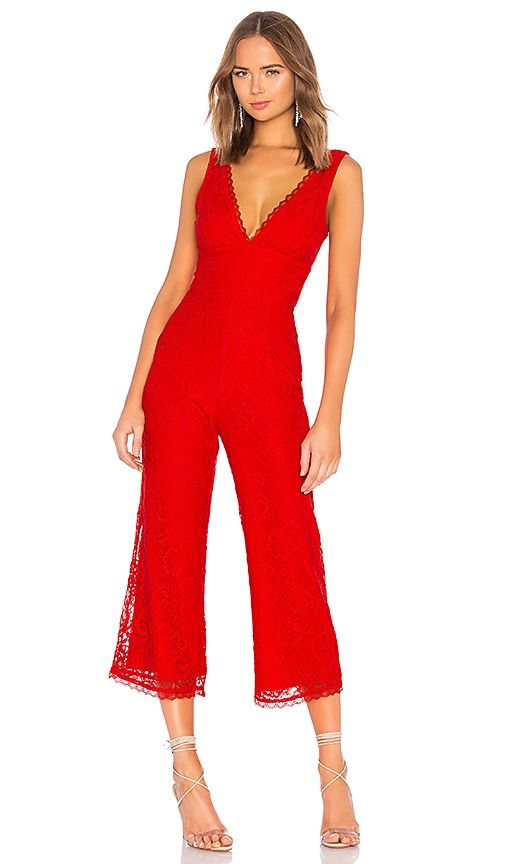 view 1 of 3 Kenneth Jumpsuit in Red