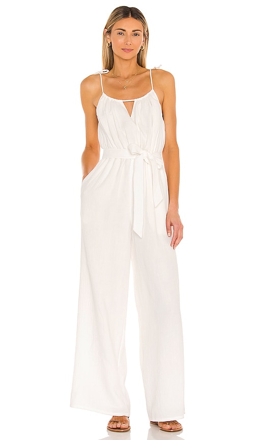 view 1 of 3 Cece Jumpsuit in Marshmallow White