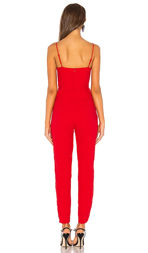 view 3 of 3 Ella Jumpsuit in Red