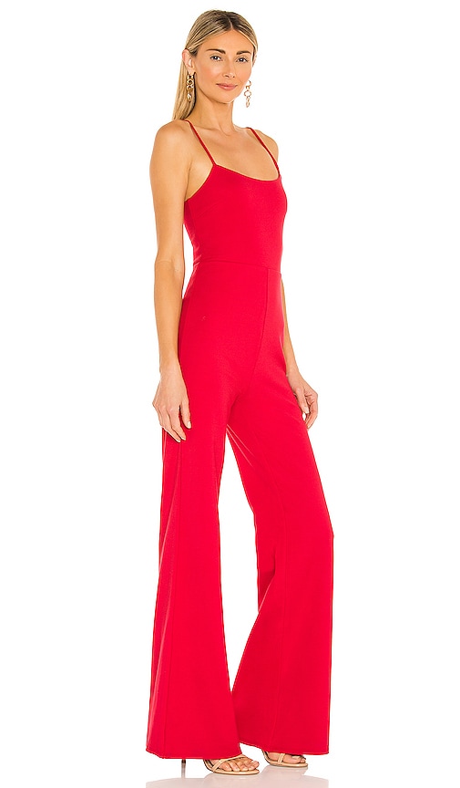 view 2 of 3 Lavinia Jumpsuit in Cherry Red