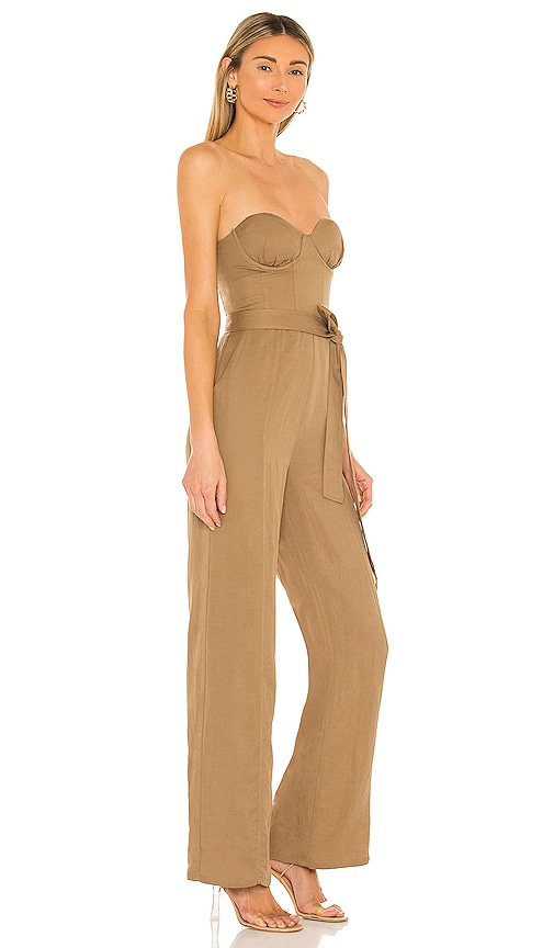 view 2 of 4 Steph Jumpsuit in Tan