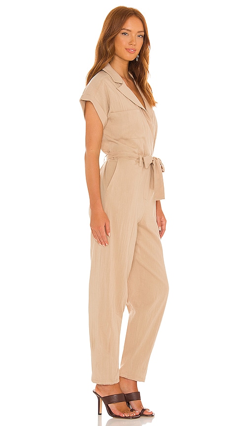 view 2 of 3 Whitney Jumpsuit in Natural