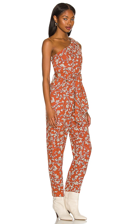 view 2 of 4 Trent Jumpsuit in Zoe Rust Floral